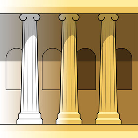 Architecture drawing vector