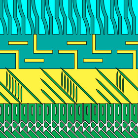 Pattern drawing vector