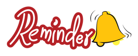 Reminder clipart
