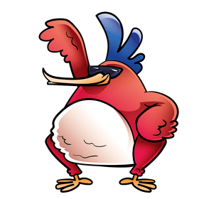 Bird cartoon clipart