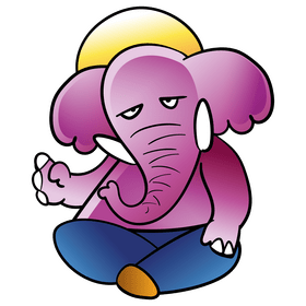 Ganesha cartoon clipart