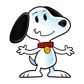Snoopy cartoon clipart