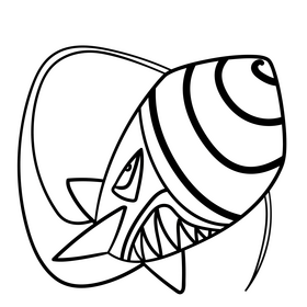 Missile cartoon drawing black and white clipart