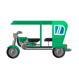 Paru motokar clipart