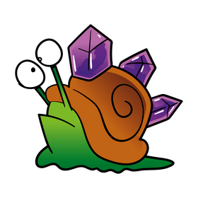 Slug cartoon clipart