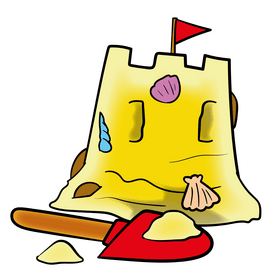 Sand cartoon clipart