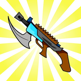 Weapon cartoon vector