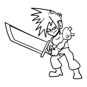 Cloud cartoon drawing drawing black and white clipart