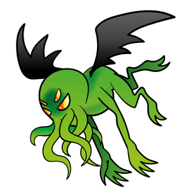 Lovecraft cartoon clipart