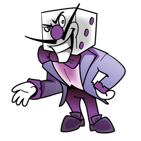 Dice cartoon clipart