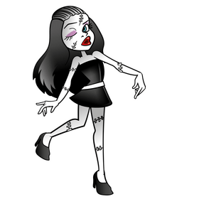 Monster High cartoon clipart