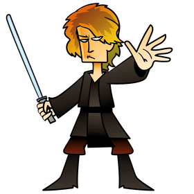 Luke skywalker cartoon clipart
