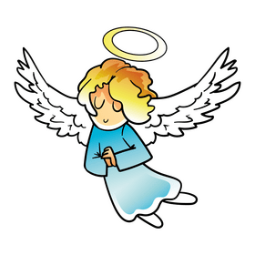 Angel cartoon clipart