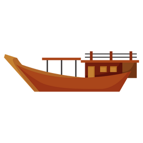 Qatar Dhow clipart