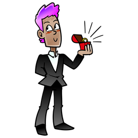 Groom cartoon clipart