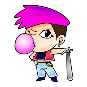 Baby girl cartoon clipart