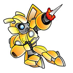 Bumblebee cartoon clipart