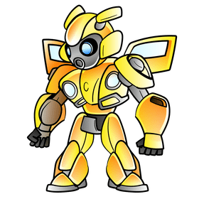 Bumblebee cartoon clipart