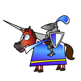 Knight cartoon clipart