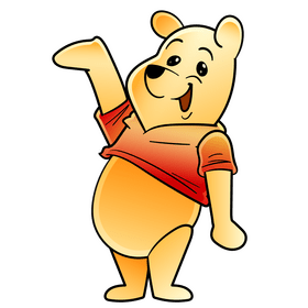 Winnie the Pooh cartoon clipart