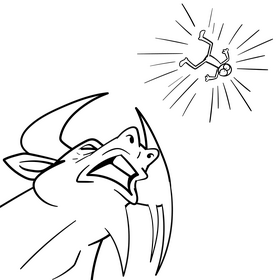 Rodeo cartoon drawing black and white clipart