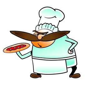 Chef cartoon clipart
