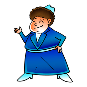 Flight Attendant cartoon clipart