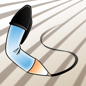 Writer cartoon vector free download