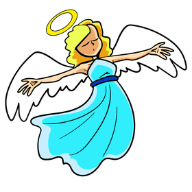 Angel cartoon clipart