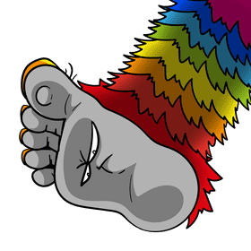 Sasquatch cartoon clipart