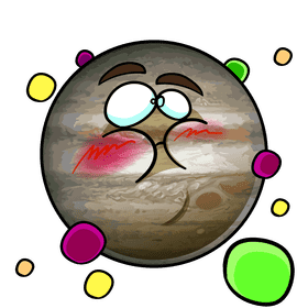 Jupiter cartoon clipart