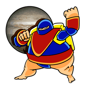 Jupiter cartoon clipart