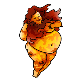 Venus cartoon clipart