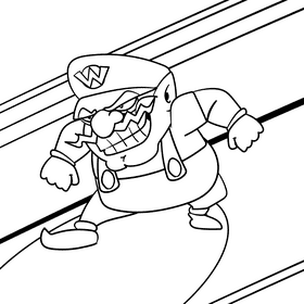 Minecraft Chicken cartoon drawing black and white vector