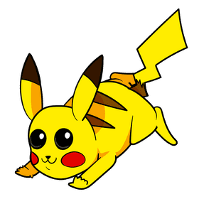 Pokemon Picachu cartoon clipart