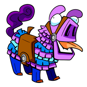 Fortnite Lama cartoon clipart