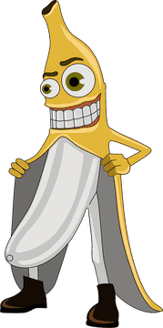 Funny Banana clipart