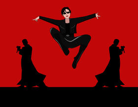 Trinity The Matrix vector