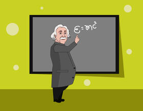 Einstein Funny vector