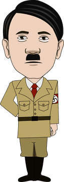 Adolf Hitler cartoon clipart