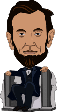 Abraham lincoln cartoon clipart