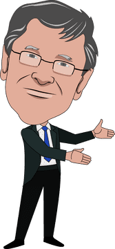 Bill Gates Cartoon clipart