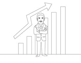 Mark Zuckerberg black and white vector