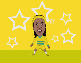 Ronaldinho vector