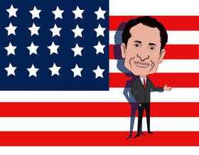 Anthony Weiner Cartoon vector