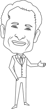 Anthony Weiner Cartoon black and white clipart