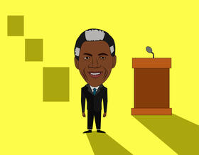 Nelson Mandela vector