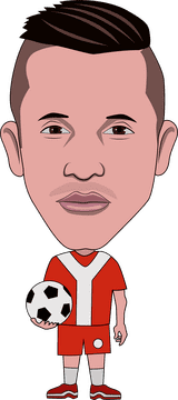 Alexis Sanchez clipart