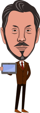 Larry Ellison Cartoon clipart