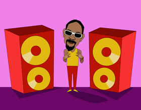 Snoop Dogg vector